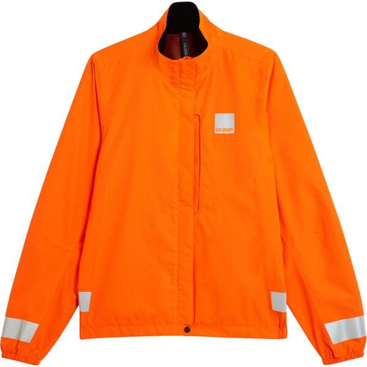 Hump Strobe Men's Waterproof Jacket, Neon Orange - XXX-Large