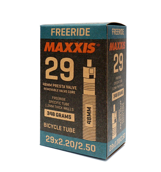 MAXXIS TUBE 29 x 2.2/2.5 FREE RIDE FV 48mm (1.2mm thick) REMOVABLE VALVE CORE