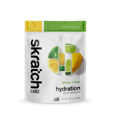 SKRATCH LABS HYDRATION SPORT DRINK MIX LEMON/LIME 440g