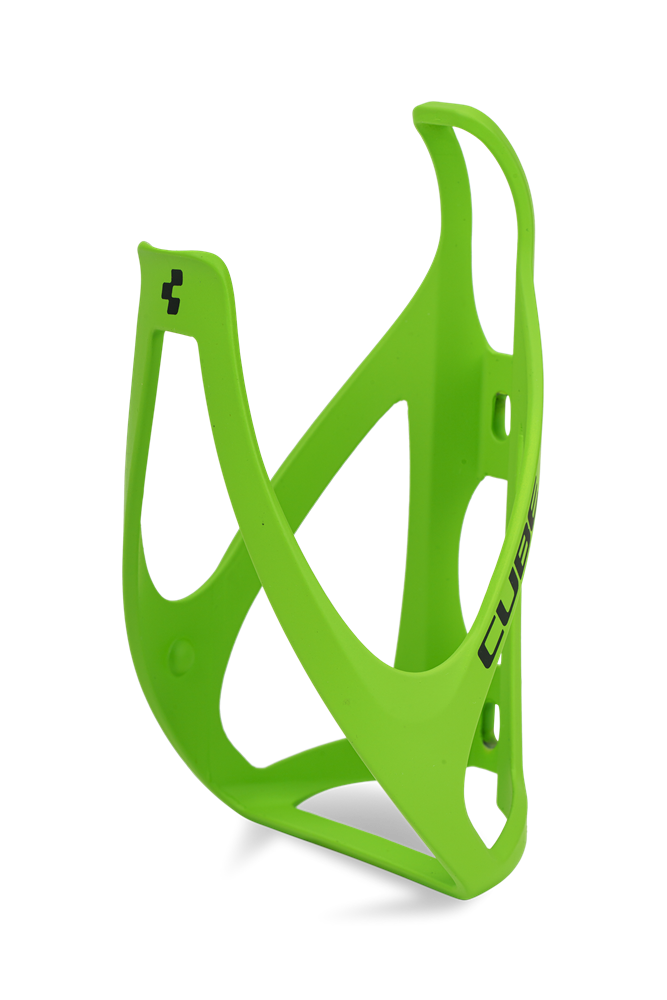 Cube Bottle cage classic green'n'black